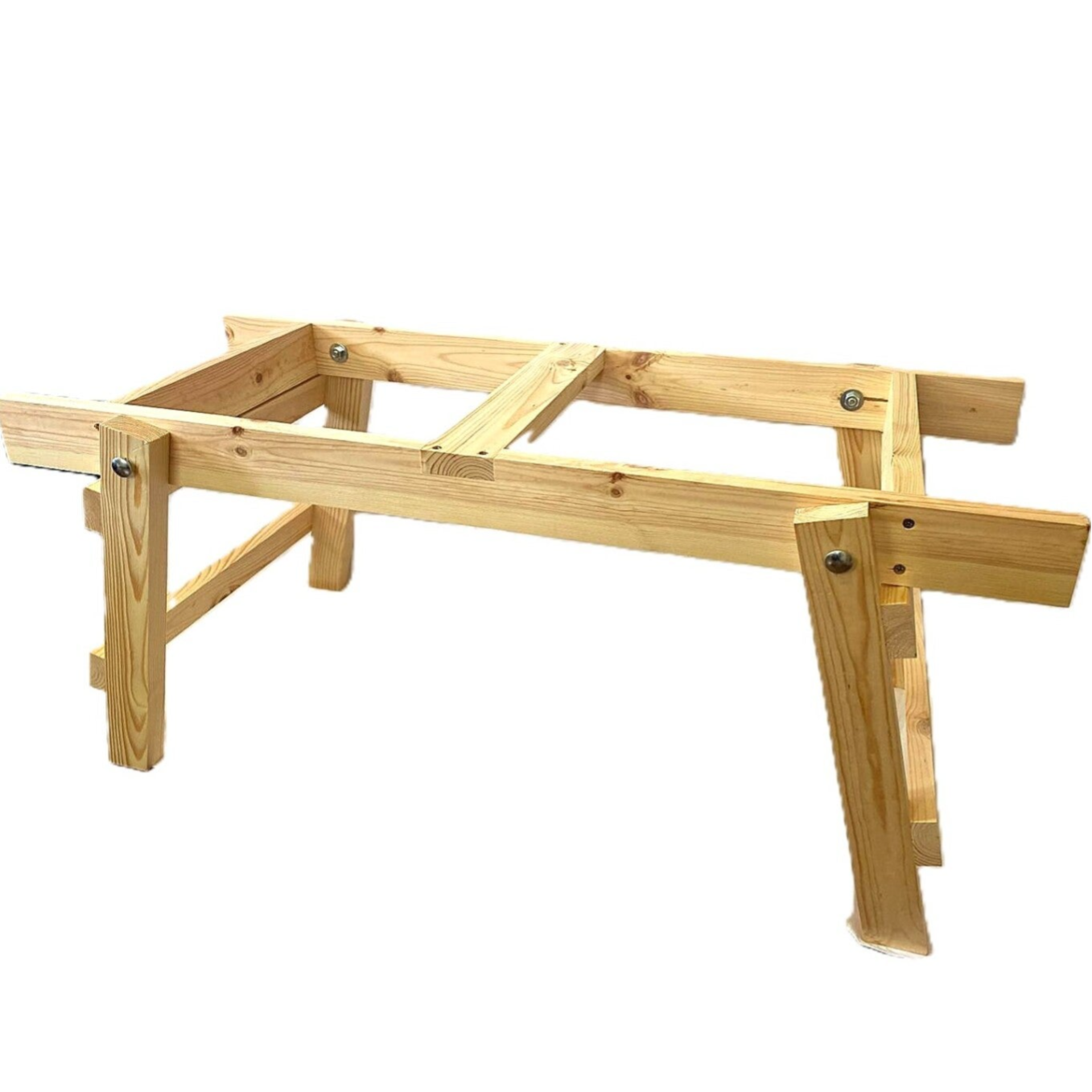 Wooden Double Bee Hive Stand