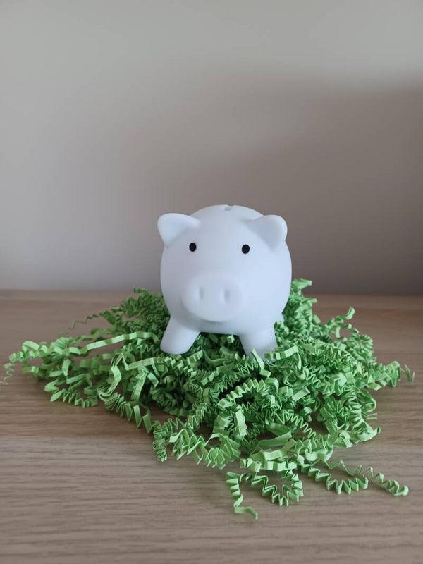 Spaarpot met bedrukking