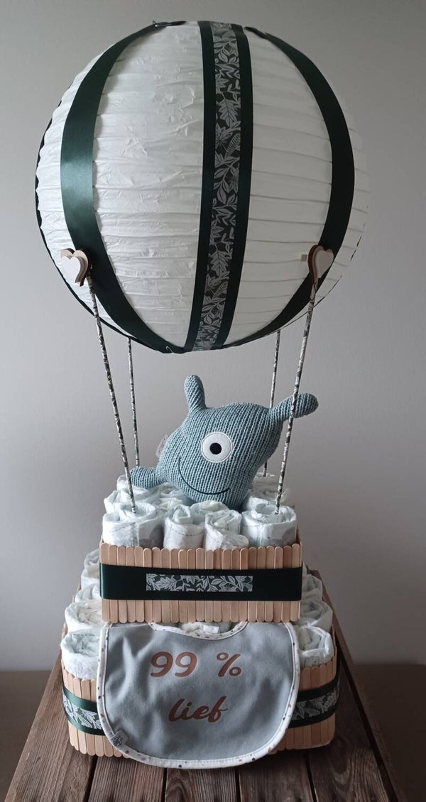 pampertaart luchtballon ( enkel afhalen in Staden of Langemark)