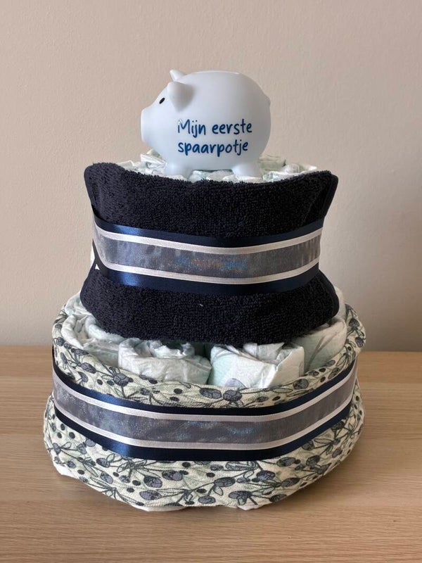 M’n “eerste” spaarpot pampertaart