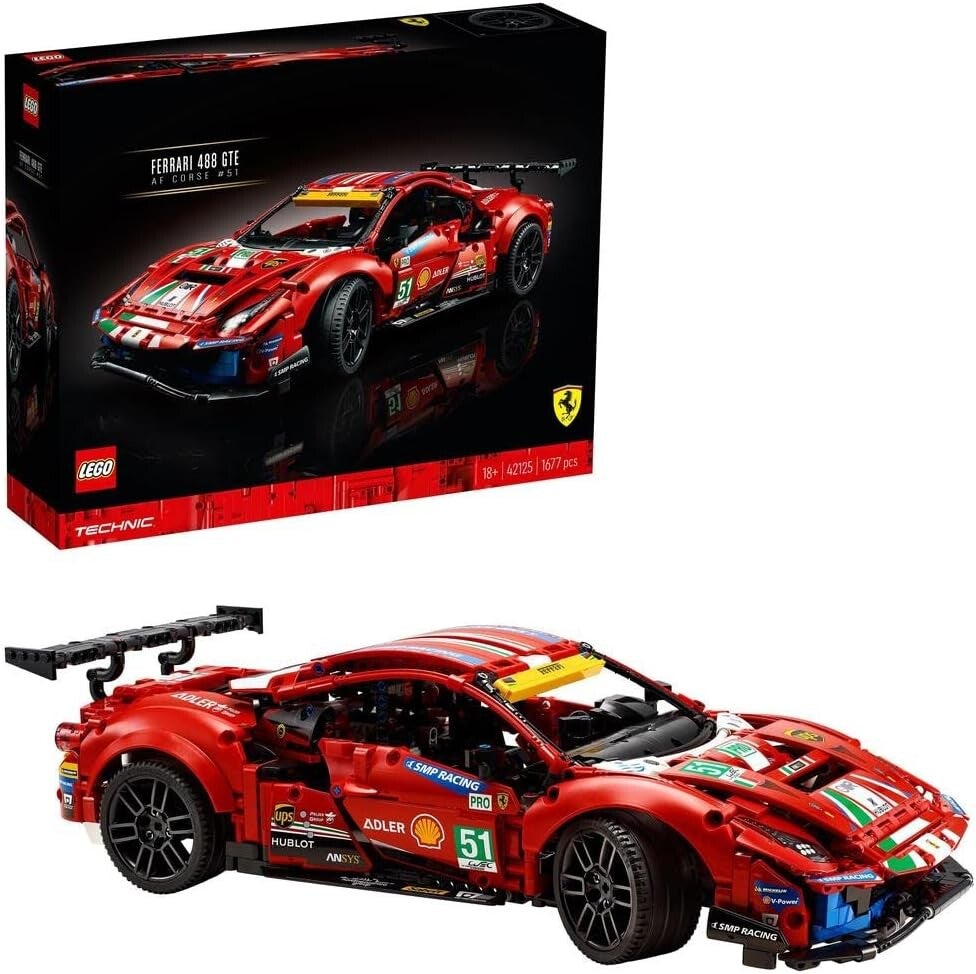 LEGO 42125 technic Ferrari 488 GTE AF Corse #51 - Neuf
