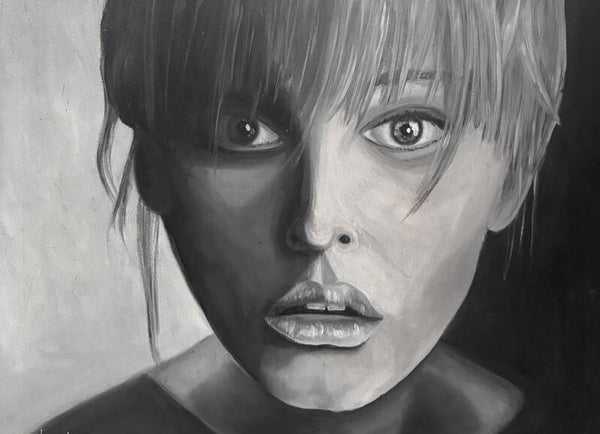 Portrait clair-obscur