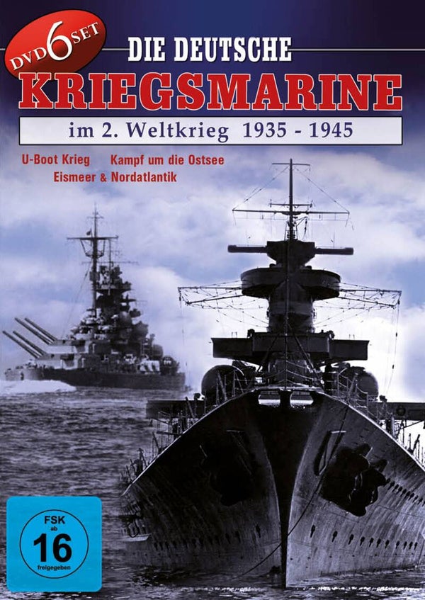 Die deutsche Kriegsmarine auf 6 DVDs