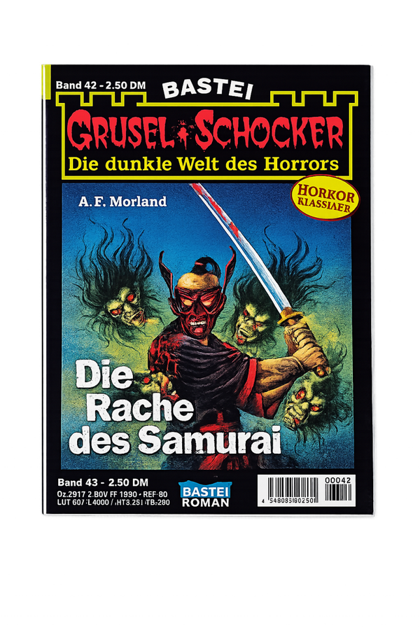 Bastei Grusel Schocker Band 42 A.F. Morland Die Rache des Samurai
