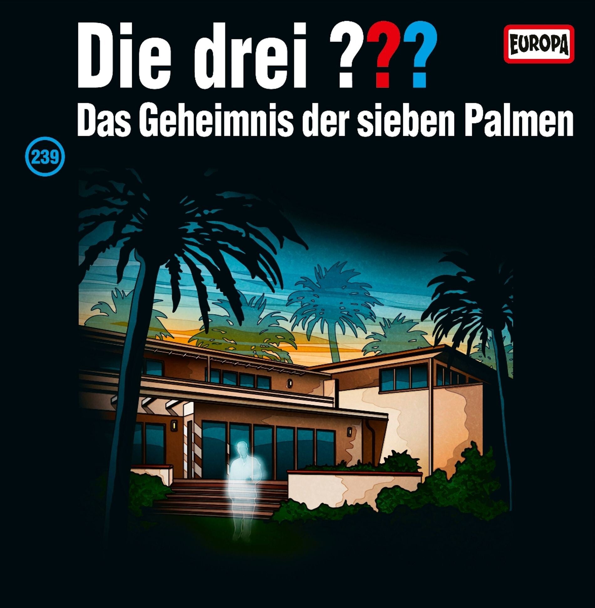 Die drei Fragezeichen LP Folge 239 Das Geheimnis der sieben Palmen