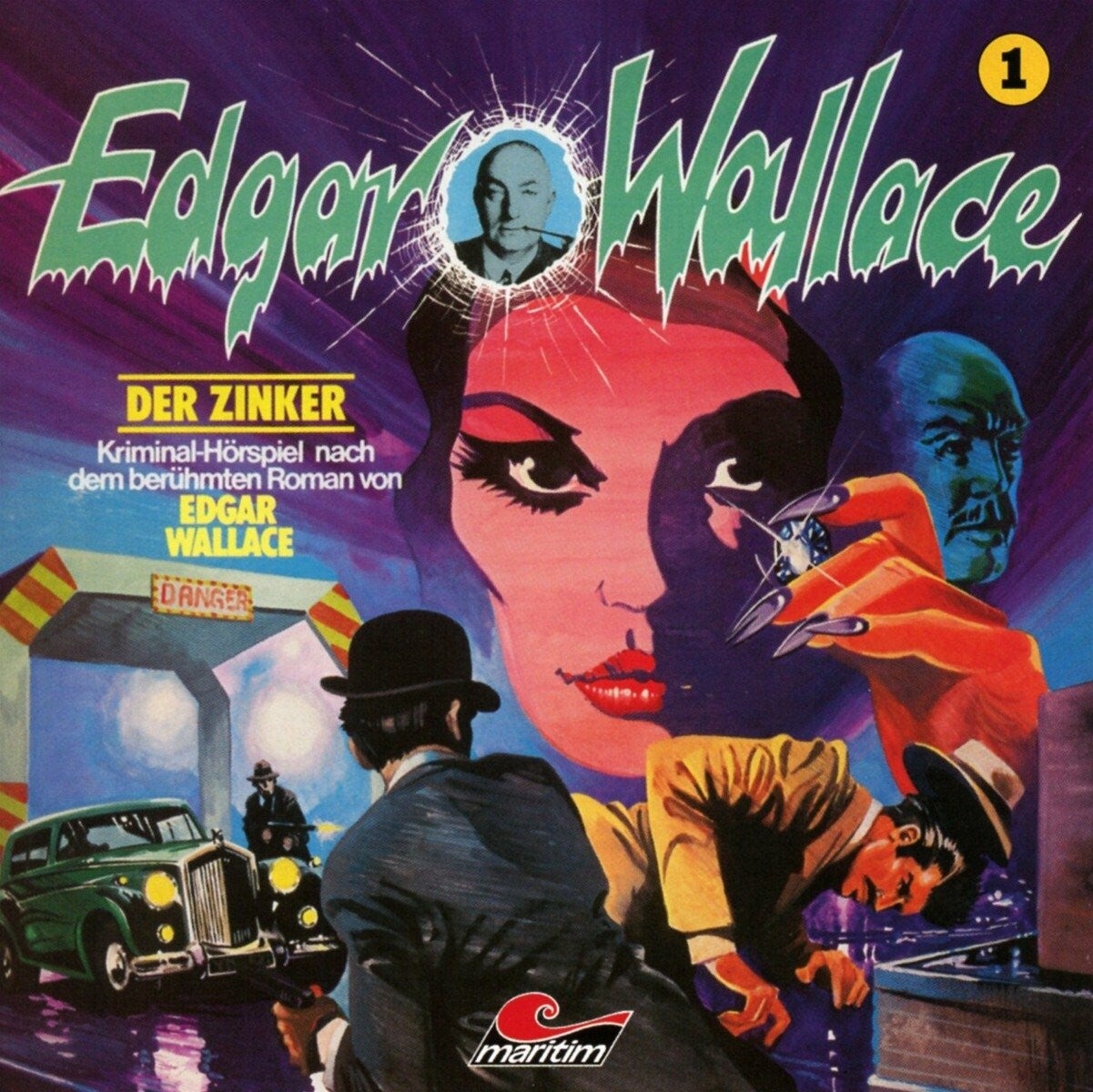 Edgar Wallace Der Zinker CD Folge 1 Maritim