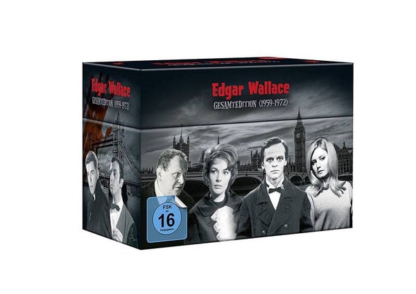 Edgar Wallace DVD Gesamtedition (1959-1972)