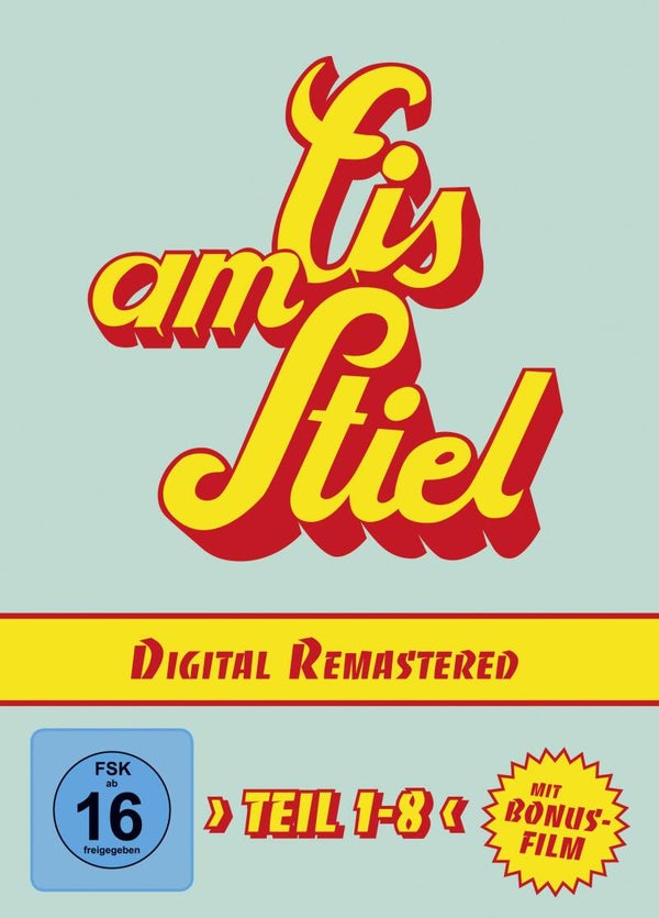 Eis am Stiel 1-8 (Digital Remastered) auf 9 DVDs mit Bonusfilm