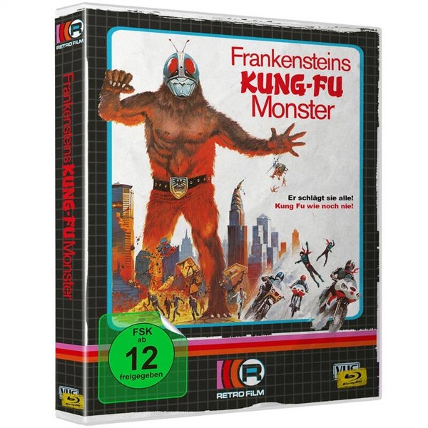 Frankensteins Kung-Fu Monster Blu-ray Cover B