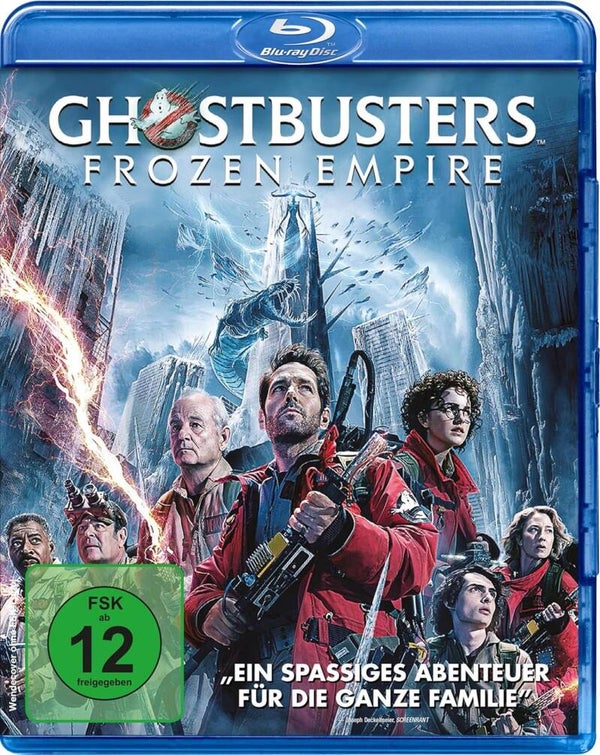 Ghostbusters Frozen Empire Blu-ray