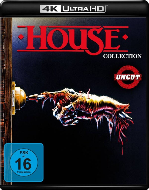 HOUSE 1-4 Collection 4K UHD 4Discs  Uncut