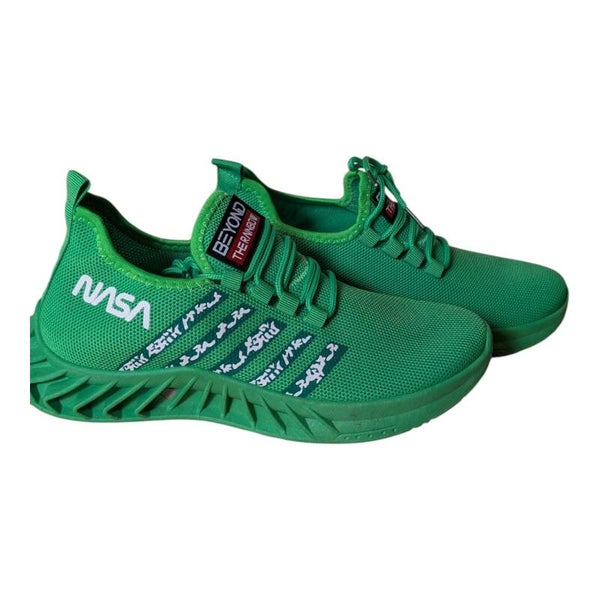 Beyond the Rainbow Freizeit-Sneaker mit NASA Schriftzug Turnschuh CSK2043 Grün