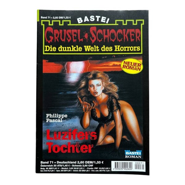 Bastei Grusel Schocker Band 71 Philippe Pascal Luzifers Tochter