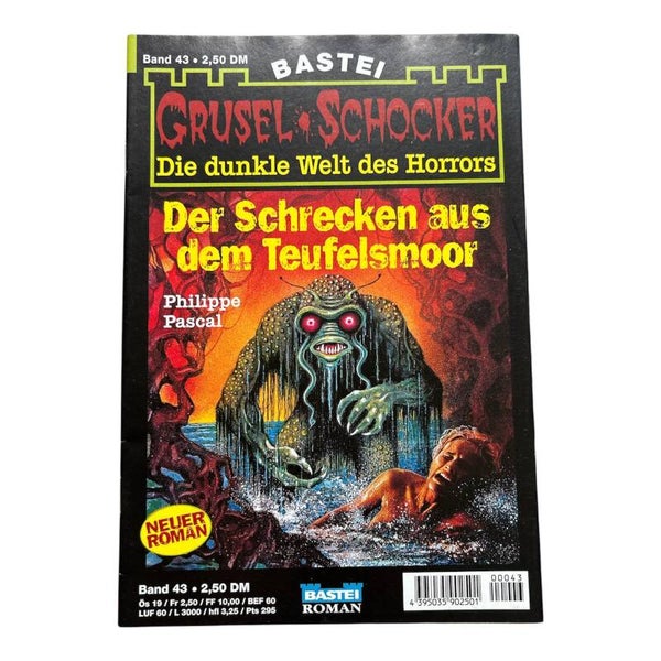 Bastei Grusel Schocker Band 43 Philippe Pascal Der Schrecken aus dem Teufelsmoor