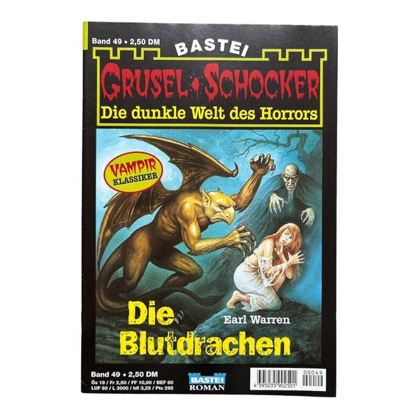 Bastei Grusel Schocker Band 49 Earl Warren Die Blutdrachen