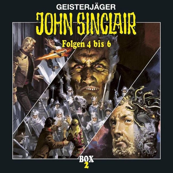 John Sinclair Box 2 CD Folgen 4-6