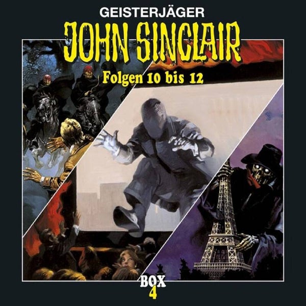 John Sinclair Box 4 CD Folgen 10-12