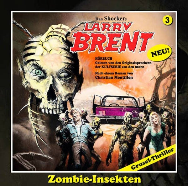 Larry Brent Zombie Insekten CD Box Set 3