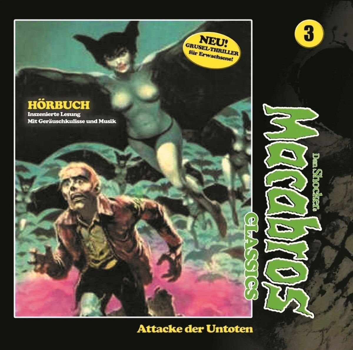 Dan Shocker Macabros Classics CD Folge 3 Attacke der Untoten