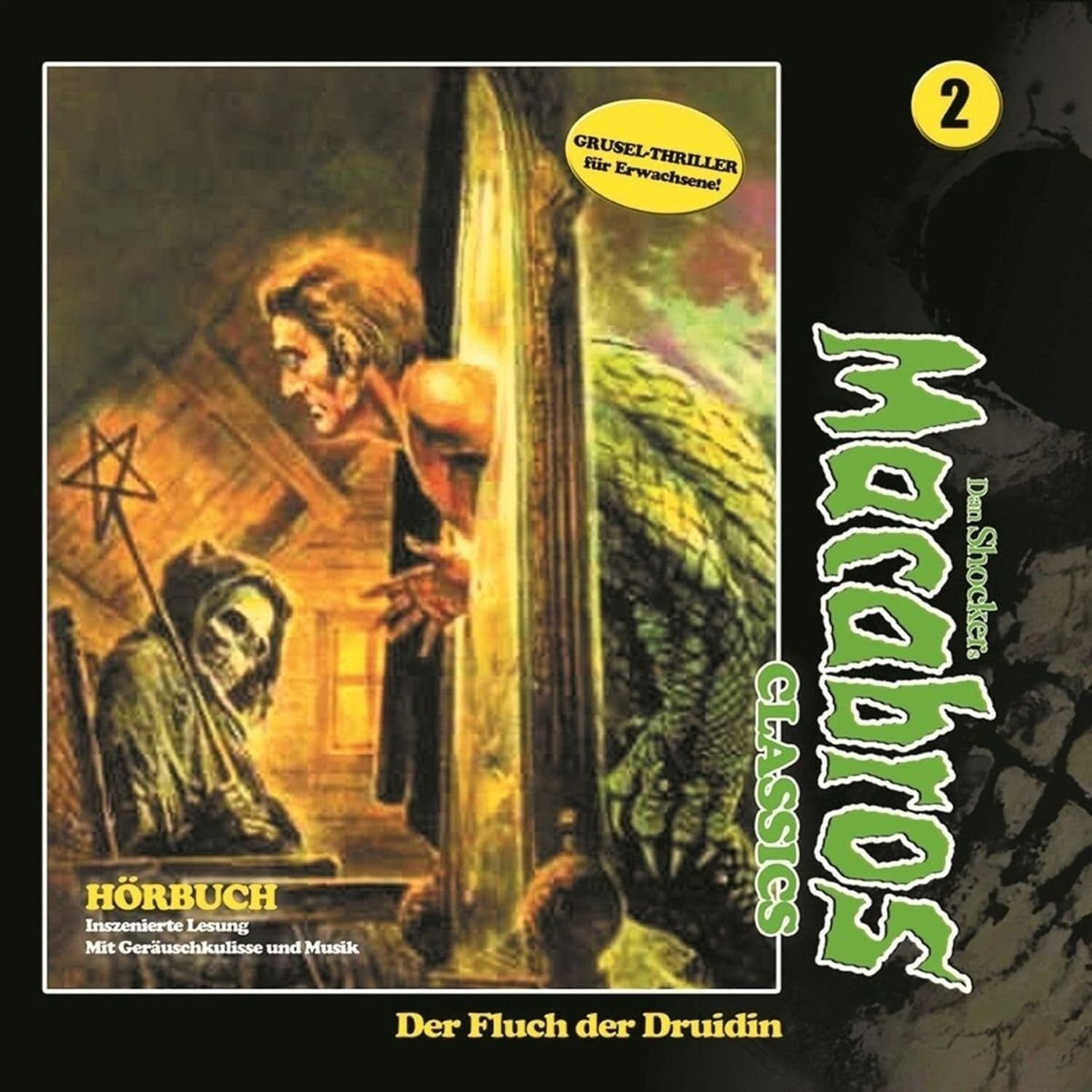 Dan Shocker Macabros Classics CD Folge 2 Der Fluch der Druidin