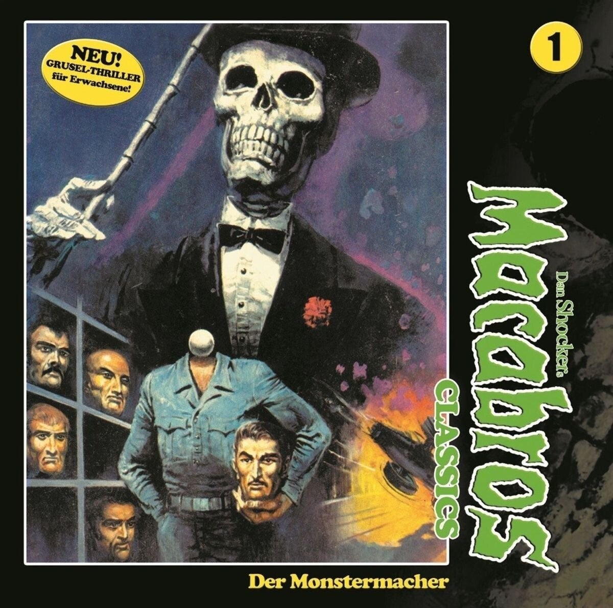 Dan Shocker Macabros Classics CD Folge 1 Der Monstermacher