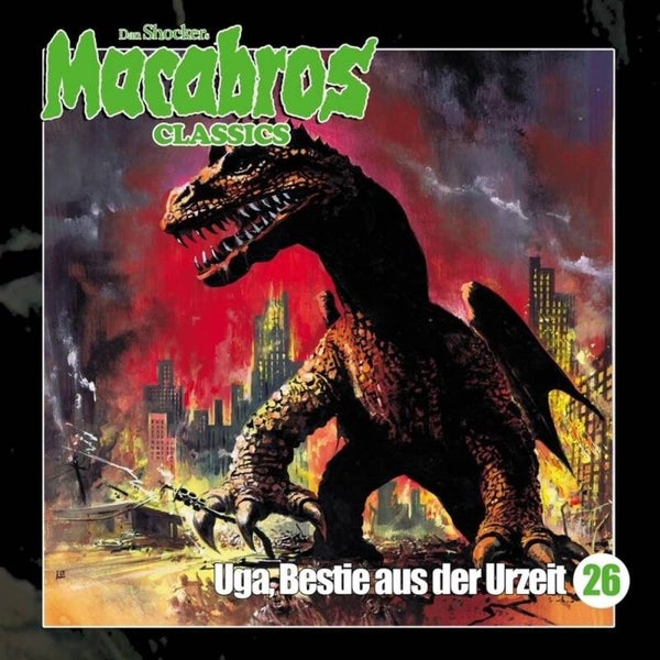 Dan Shocker Macabros Classics CD Folge 26 Uga Bestie aus der Urzeit