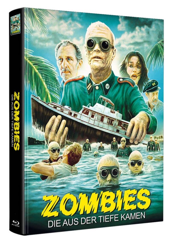 Zombies Die aus der Tiefe kamen 3 Blu-ray Discs im wattierten Mediabook