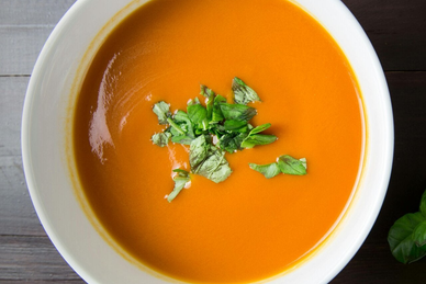 Budget recept: tomaten basilicum soep