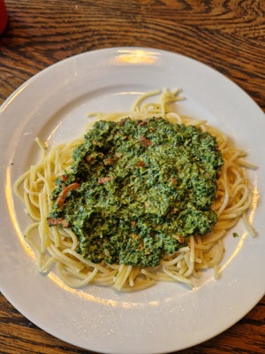 Budget recept: pasta spinazie