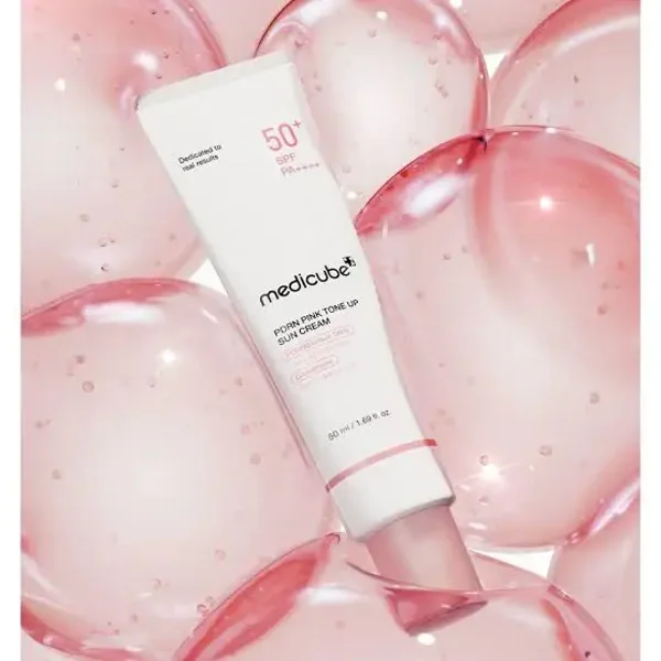 Medicube PDRN Pink Tone Up Sun Cream SPF50+ PA++++ 50ml