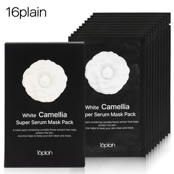 16plain White Camellia Super Serum Mask