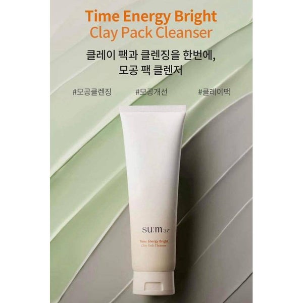 Su:m37 Time Energy Bright Clay Pack Cleanser.