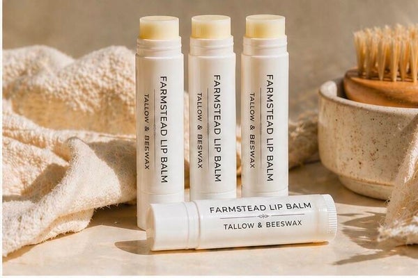 Farmstead Tallow & Beeswax Lip Balm