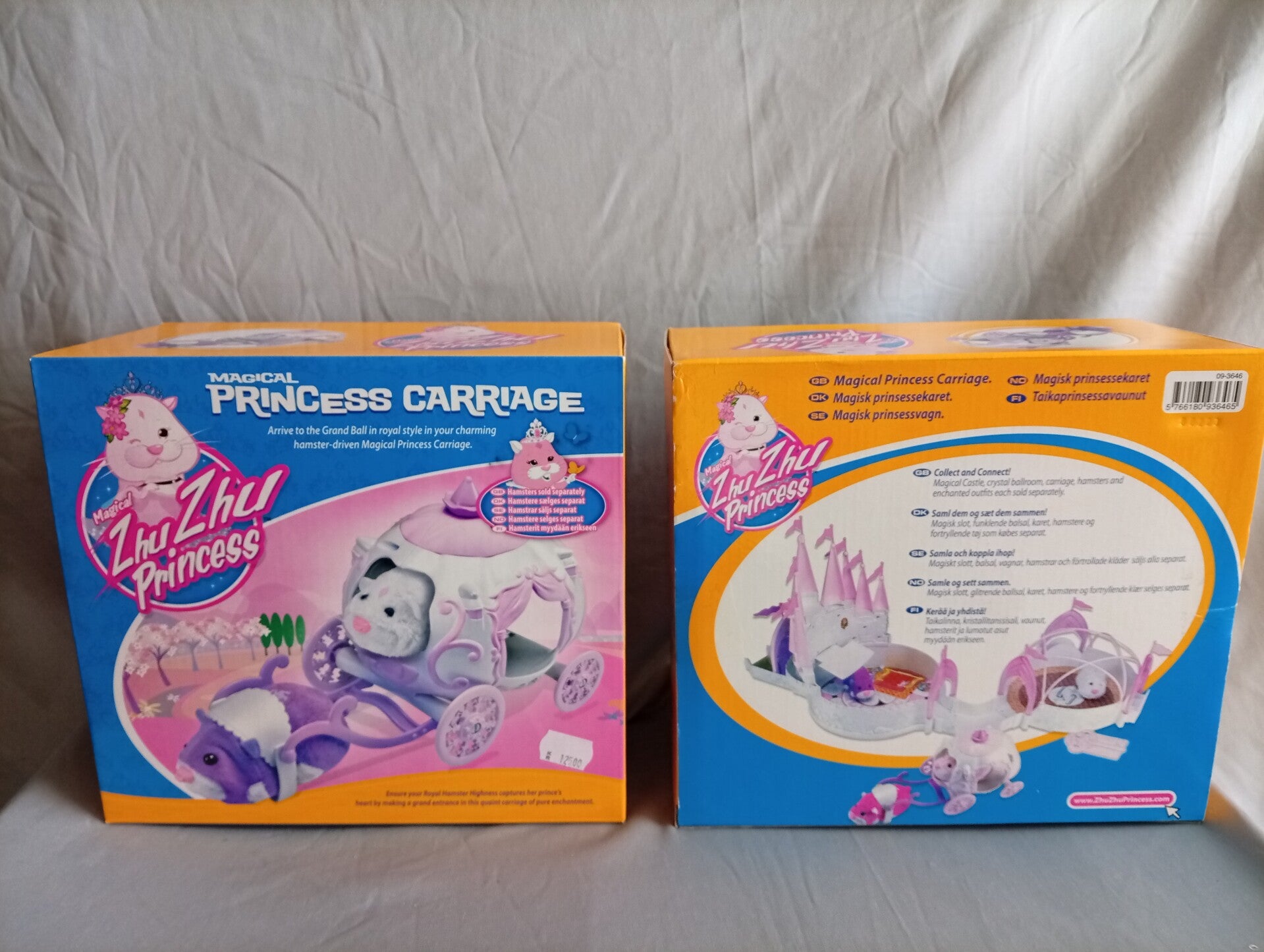 Zhu zhu princess vagn