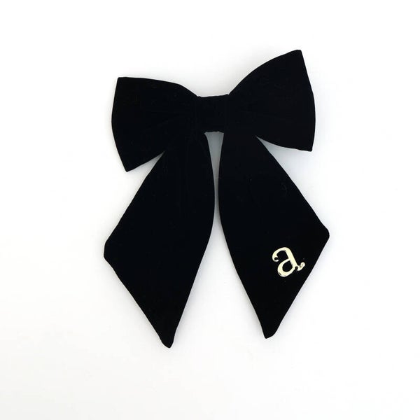 Black Velvet Bow