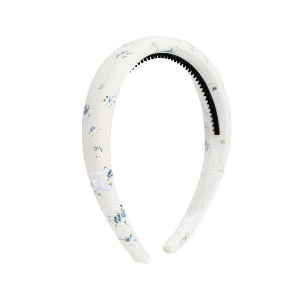 Blue Floral Headband