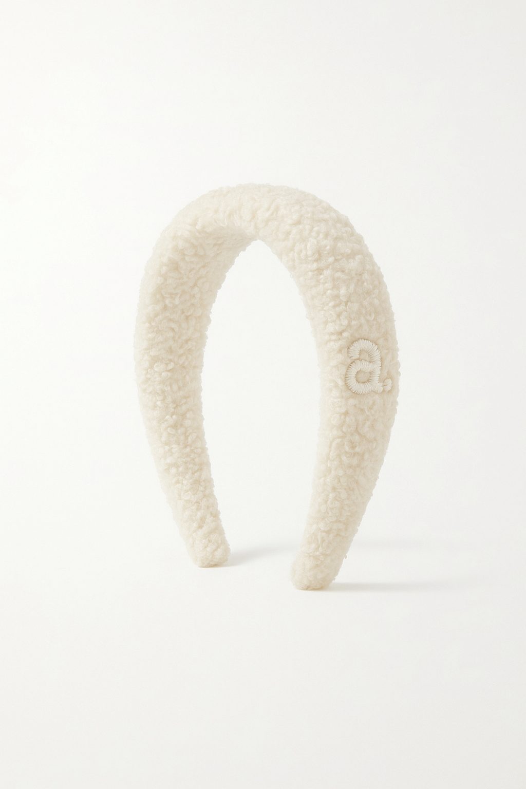 Cream Sherpa Headband
