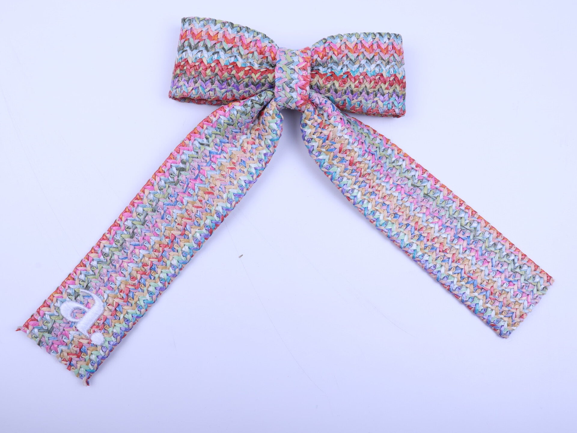 SS Multi-Color Raffia Bow