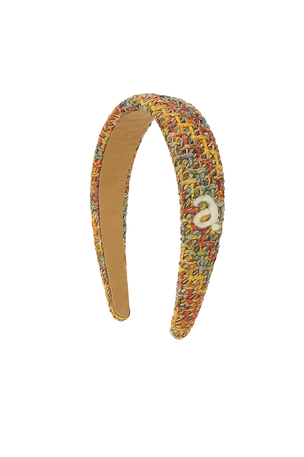 FW Multi Color Raffia Headband