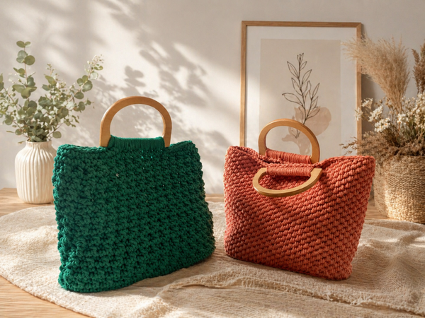 Sac fait à la mains au crochet
