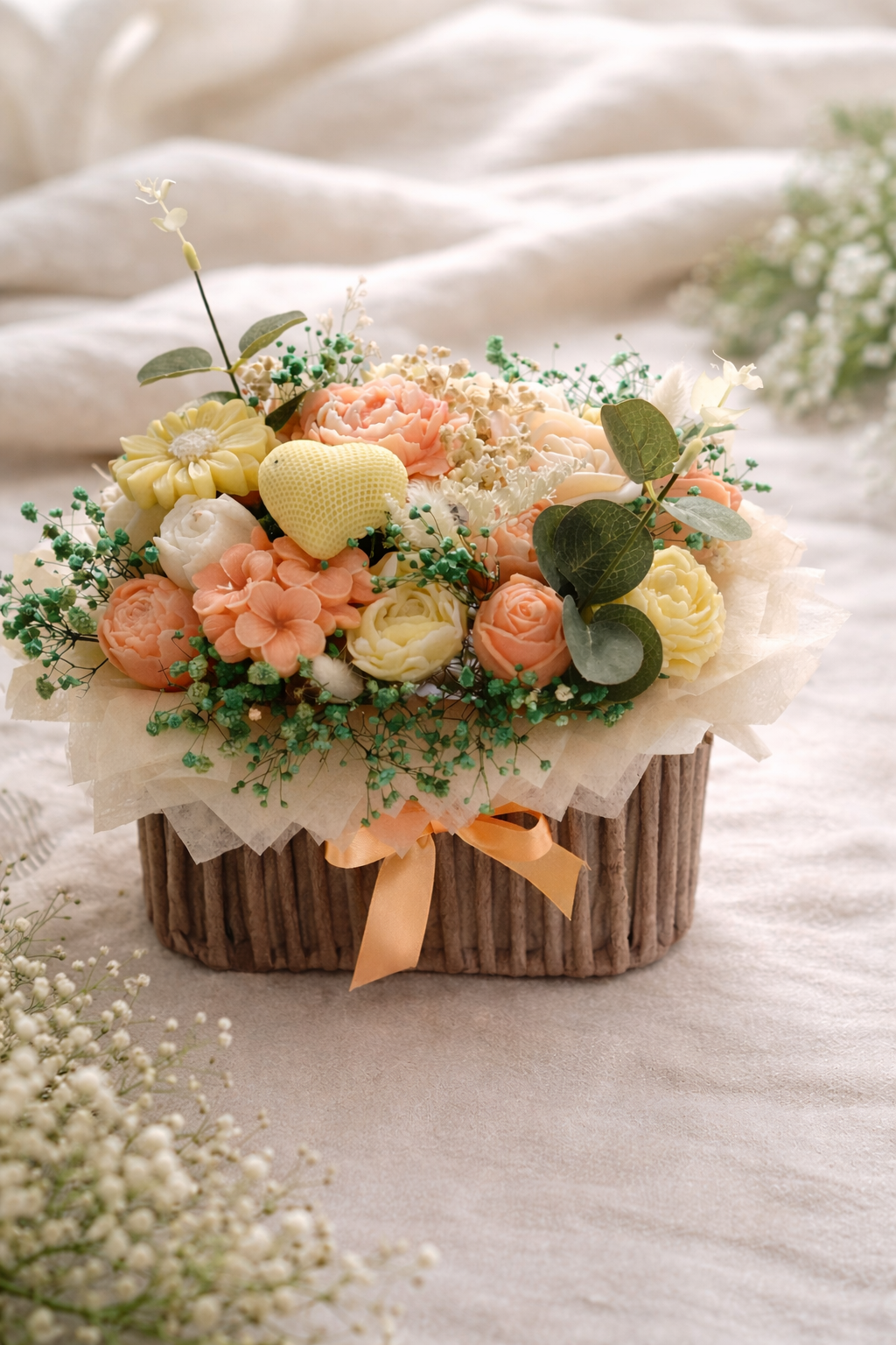 Bouquet de fondants parfumés.