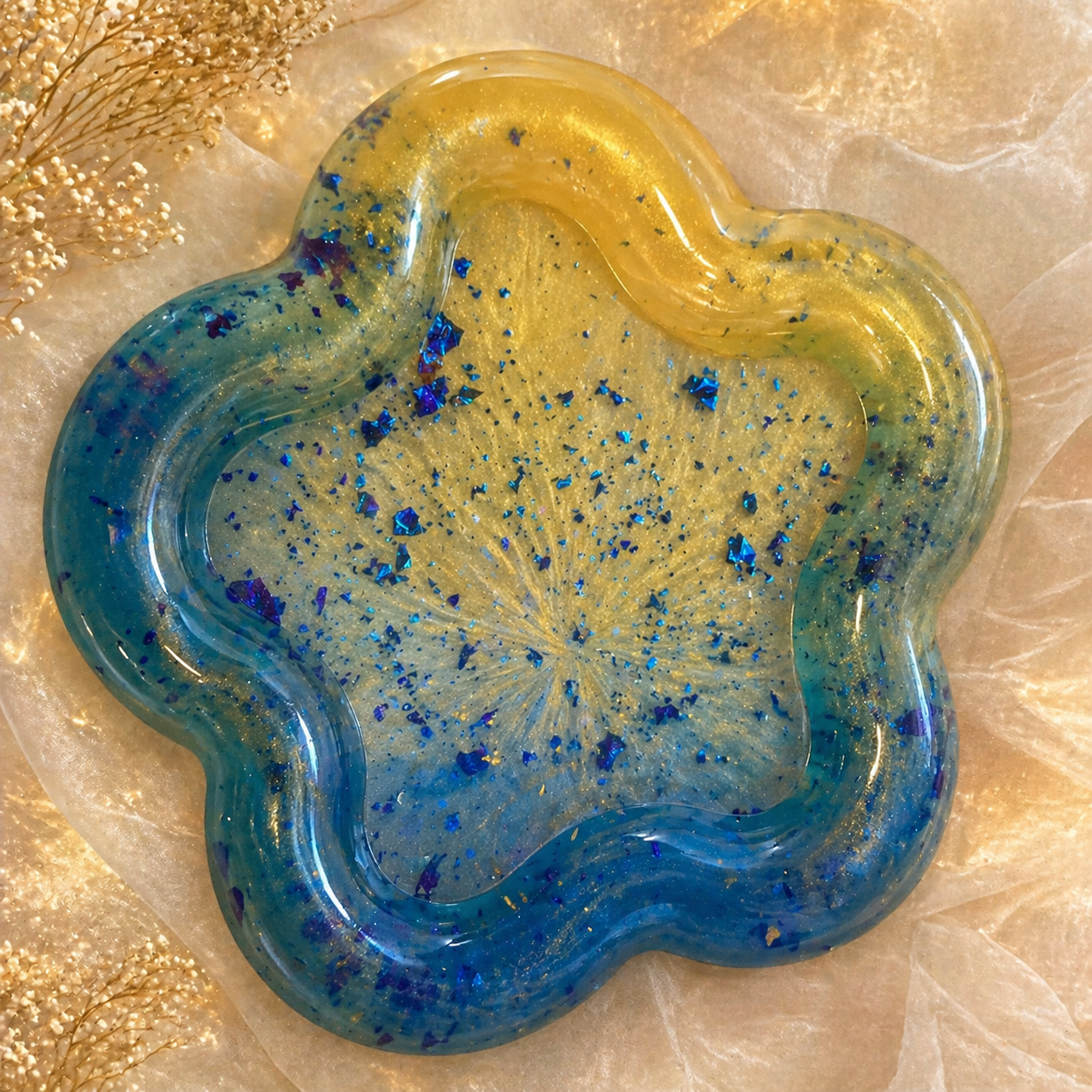 Vide poche en résine époxy 15cm