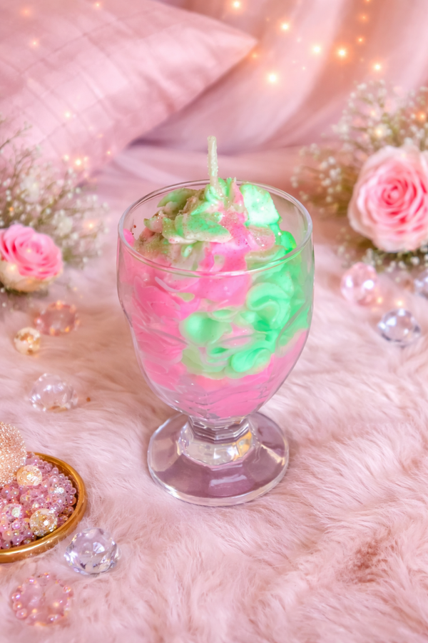 Bougie parfumée  bubble gum fraise