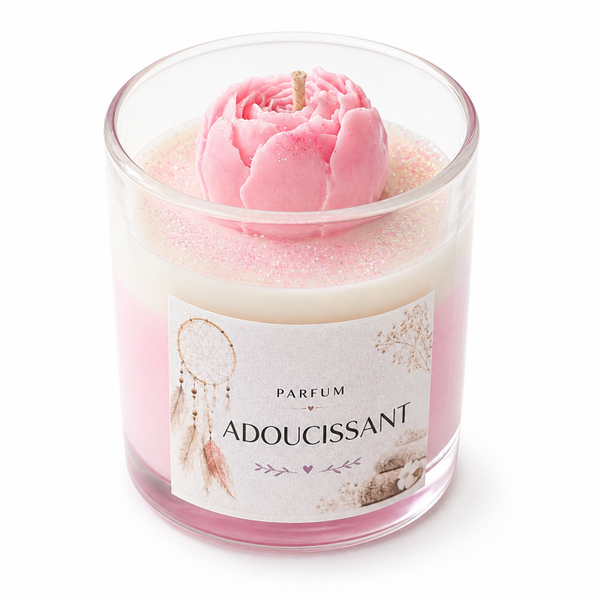 Bougies  parfum adoucissant 💖