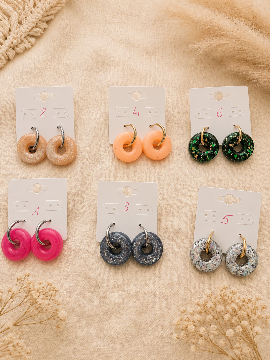 Pampilles  donuts 2,5 cm