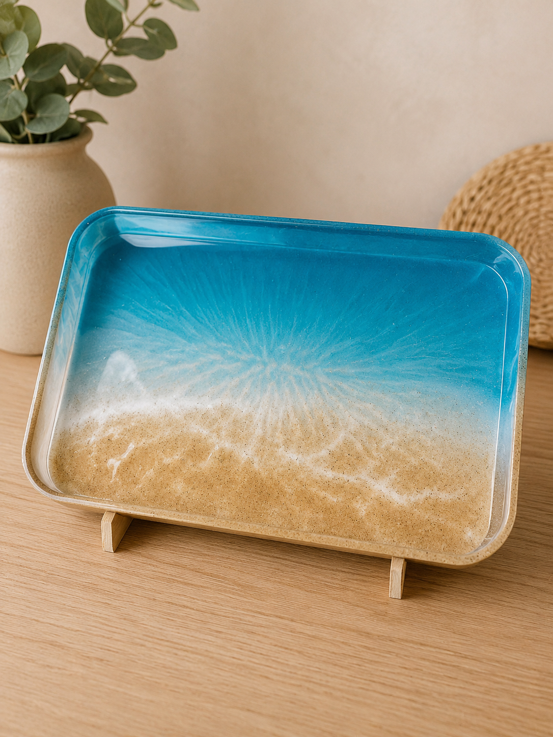 Plateau mer: 28 x19 cm