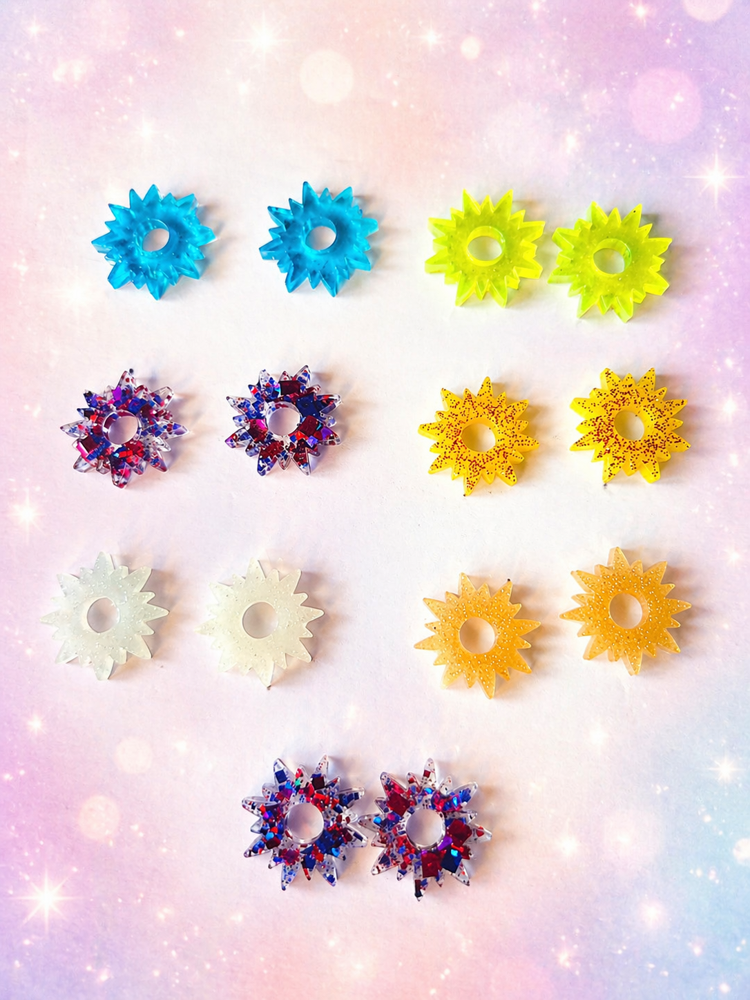 Pampilles  soleil 2 cm