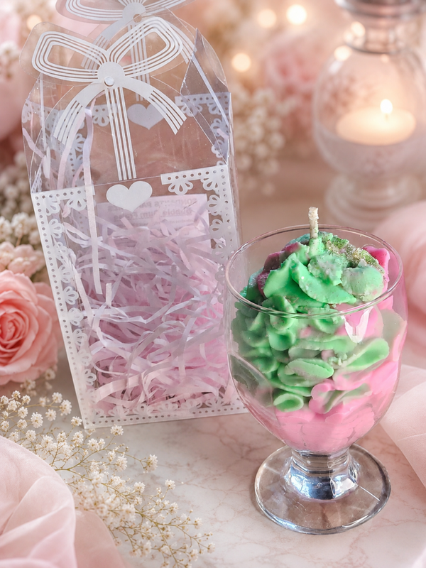 Bougie  bubble gum fraise 🍓 170g