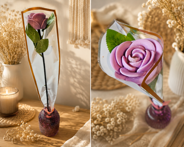 Rose Éternelle  parfum  frangipanier