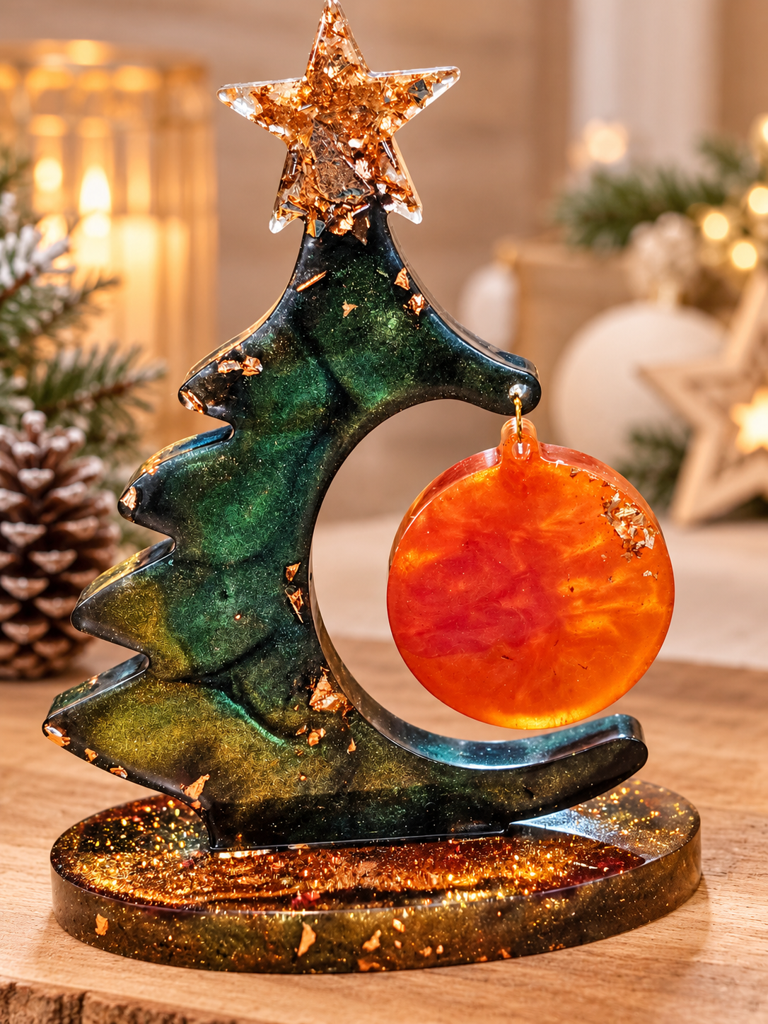 Sapin de Noël  sur socle